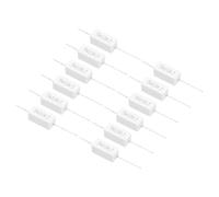 PATIKIL 12 Pcs Résistances Ciment Céramique 10k Ohm, 5W Kit Résistance Puissance Ciment Tolérance 5% pour Adaptateurs Secteur Audio Ordinateur TV Circuit Imprimé