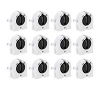 PATIKIL 12 Pcs T8 Support de Lumière Fluorescente G13 Base de Lampe