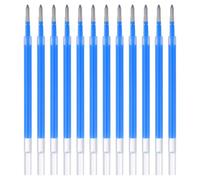 PATIKIL 12 pièces Recharges stylo gel 0,8 mm pour stylos rétractables Bleu | Pointe moyenne stylo gel coloriage néon, Écriture Dessin Gribouillage Fournitures bureau Étude Salle