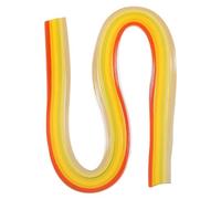 PATIKIL 120 Bandes de Papier de Quilling 1/8"(3mm) 21" Papier Origami Pour L'Art Diy Artisanat de Noël, Jaune