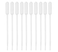 PATIKIL 120pcs Pipettes compte-gouttes 0.5ml Pipettes en plastique