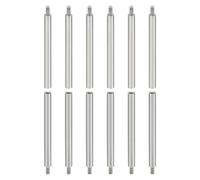 PATIKIL 12Pcs M3 Entretoises, 50+6mm Entretoise Filetée M3 en Acier Inoxydable Kit de Vis 3mm ID 5mm OD Adaptateurs de Filetage Métrique Mâle Femelle pour Carte de Circuit Imprimé PCB