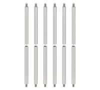 PATIKIL 12Pcs M4 Entretoises, 60+6mm Entretoise Filetée M4 en Acier Inoxydable Kit de Vis 4mm ID 6mm OD Adaptateurs de Filetage Métrique Mâle Femelle pour Carte de Circuit Imprimé PCB