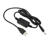 PATIKIL 12W 2A USB Step Up Voltage Convertisseur, DC 5V to DC 12V Alimentation Fournitures Adaptateur Jack 3.5x1.35mm Câble pour Router LED Lampe Haut-parleurs