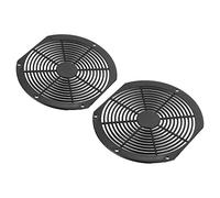 PATIKIL 151mm Ventilateur Filtre, 2 Paquet ABS Plastique Ventilateur Grille Protection Garde pour Ventilateur Protectif Couverture Bricolage, Noir