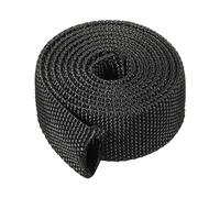 PATIKIL 15mm ID x 1 mètre Nylon Protection Tuyau Manchon, Câble Couvercle Gaine Protection pour Soudage Tig Torche Hydraulique Tuyau, Noir