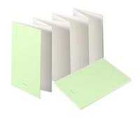 PATIKIL 16 Feuilles 7.5x5.2" Carnet Croquis En Accordéon Aquarelle Green