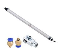 PATIKIL 16 mm Alésage 300 mm Course Pneumatique Air Cylindre, Simple Tige Double Action avec Y Connecteur et 2pcs Rapide Raccords