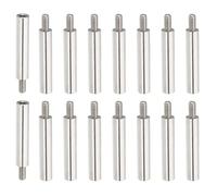 PATIKIL 16 Pcs Entretoises Allongées En Acier Inoxydable M3x25+6mm, Adaptateurs Filetés Métriques Mâle Femelle, Écarteurs Pour PCB, Quadcopter Drone, Ordinateur & Kit Assortiment