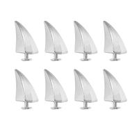 PATIKIL 17mm Pointes Et Clous, 8 Sets Rivets À Corne À Vis Pour Dos Travail Du Cuir Griffe De Dragon Style Punk Kits De Rivets Pour DIY Customisation Vêtements Chaussures, Ton Argenté