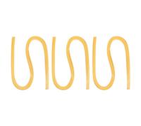 PATIKIL 180 Bandes de Papier Quilling Métallique de 1 cm x 54 cm, Papier Origami pour l'Art du Quilling, Kits pour Adultes Débutants, Bricolage Artisanal de Noël, Couleur Or Jaune