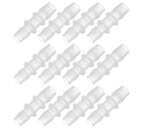 PATIKIL 2/5" à 1/2" 12 Pcs Raccords en Plastique pour Tuyau, Réducteur Tuyau Raccords Adaptateur Ligne Tuyau Union Kit Jointure pour Système d'air Gaz Eau Ligne Carburant LiquiTuyau