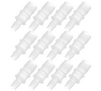 PATIKIL 2/5" à 5/8" 12 Pcs Raccords Tuyau en Plastique, Raccords Tube Réducteur, Adaptateur Tuyau, Kit Jonction pour Système d'air, Gaz, Eau, Tube d'Aquarium, Pompe