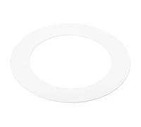 PATIKIL 2.6" ID 3.8" OD Anneau Garniture Lumière, Matte Circulaire Lumière Couverture Luminaire pour Plafond Paroi Encastré Boîte Projecteurs Bascule, Blanc