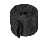 PATIKIL 2.8" ID 6.5Ft Gaine de Protection en Nylon pour Tuyau, Couverture de Câble pour La Protection des Tuyaux de Soudage, des Tuyaux Hydrauliques, Noir