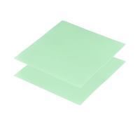 PATIKIL 2 Pack Pads Thermiques 100x100x0.5mm affaiblissement Silicone Vert