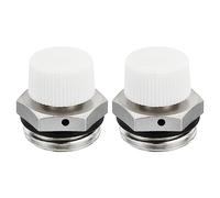 PATIKIL 2 Paquet 1/2" BSP Mâle Filet Manuel Radiateur Air Ventilation