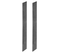 PATIKIL 2 Paquets 12" x 1-1/2" x 1/8" Barre Plate en Acier Laminé à Chaud | Acier E52100, pour la Fabrication de Couteaux, pour Feuille Métallique Vide, et Amateur