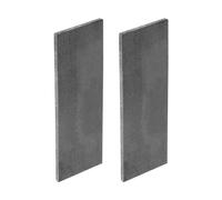 PATIKIL 2 Paquets 4" x 1-1/2" x 1/8" Barre Plate en Acier Laminé à Chaud | pour Feuille de Bricolage, Acier E52100 pour la Fabrication de Couteaux, Utilisation Professionnelle et Amateur