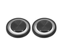 PATIKIL 2 Pcs Joystick De Jeu Mobile, Joystick De Controle Tactile En Spirale Givré Avec Boîte De Rangement Pour Mobile Tablet Smart Phone, Noir