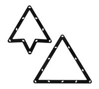 PATIKIL 2 Pcs Magic Rack, Pack Combo 8, 9 et 10 Ball Magic Ball Rack Sheet Pool Rack Table Ball Holder Accessoires De Billard