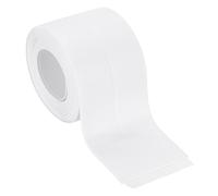PATIKIL 2" x 10.5 ft Ruban De Calfeutrage, Bande De Calfeutrement PVC Auto-Adhésif Ruban D'Étanchéité Protecteur D'Bord Imperméable pour Accessoires De Salle, Blanc