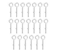 PATIKIL 20 Pcs M5x40mm Pitons A Oeil Avec Ecrous Pitons A Oeil