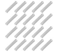 PATIKIL 20 Pcs Ressort De Compression 0,3mm Diamètre Du Fil 10mm Longueur | 304 Acier Inoxydable, 2 mm Diamètre Extérieur, Mécanique Ressorts Petits Pour Réparations D'Atelier