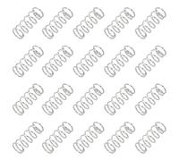 PATIKIL 20 Pcs Ressort De Compression 1mm Diamètre Du Fil 25mm Longueur | 304 Acier Inoxydable Mécanique,10mm Diamètre Extérieur, Mécanique Ressorts Petits Pour Réparations D'Atelier