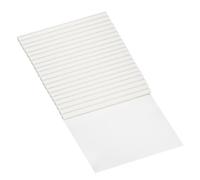 PATIKIL 20 Rouleaux Rouleau de Papier Crépon 3,3 Pieds 20 Pouces Blanc | Feuille de Papier Doux, Largeur, pour la Fabrication de Fleurs Artisanales, pour l'Emballage de Fête