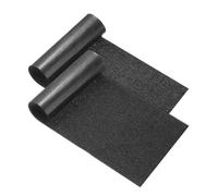 PATIKIL 20 x 3" Patchs en Tissu Sergé, 2 Pièces Patchs Thermocollants Patchs de Réparation de Vêtements Patchs de Broderie Artisanale pour Veste Vêtements Pantalons, Noir