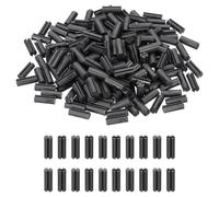 PATIKIL 200 Pcs Espaceur LED, 5mm OD 14mm Hauteur Double Pit Support LED Douille Diode Émettant de Lumière Colonne Isolation Montage PCB Pour 3mm 5mm LED Protection et Fixation, Noir