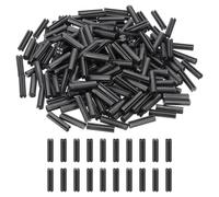 PATIKIL 200 Pcs Espaceur LED, 5mm OD 20mm Hauteur Doubles Fentes Support LED Douille Diode Émettrices De Lumière Colonne Isolation Montage PCB Pour 3mm 5mm LED Protection Et Fixation, Noir