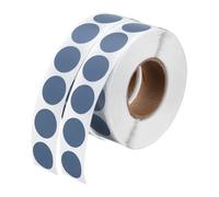 PATIKIL 2000 Pcs Pastilles Colorees Adhesives, 1/2" Etiquettes Adhesives Rondes De Codage Couleur Pastilles Circulaires Collantes, Bleu Clair (1000 Pcs Par Rouleau, 2 Rouleaux)