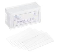 PATIKIL 200Pcs Lamelles Couvre-Objet Pour Lames De Microscope, 24x50mm Rectangle Couvre-Objet De Microscope Pour Observation D'Échantillons De Laboratoire