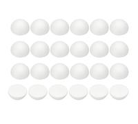 PATIKIL 24 Pièces 2 Pouces Boules de Mousse Artisanale Blanc | Demi-Sphères en Boules de Mousse de Polystyrène, Pour Projets de Bricolage, Fournitures D'Arts Et D'Artisanat