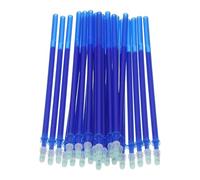 PATIKIL 24 Recharges De Stylos Gel Effaçables, Recharges De Stylos Effaçables À La Chaleur 0.5mm Pour Encre Disparaissant Sur Tissu, Stylo Marqueur Pour Tissu Pour Couture, Encre Bleue