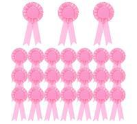 PATIKIL 24 Rubans de récompense, 1er, 2e, 3e Place Ruban de Reconnaissance Gagnant Ruban de Prix Naturel Rubans de médaille de Participation pour événement Sport de compétition, Rose