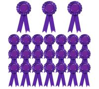 PATIKIL 24 Rubans de récompense Ruban de Reconnaissance du Gagnant Violet