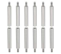 PATIKIL 24Pcs M3 Entretoises, 30+6mm Entretoise Filetée M3 en Acier Inoxydable Kit de Vis 3mm ID 5mm OD Adaptateurs de Filetage Métrique Mâle Femelle pour Carte de Circuit Imprimé PCB