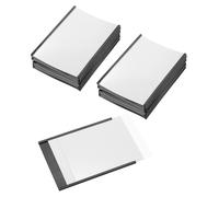 PATIKIL 25 Pc Magnétique 4" x 3" Avec Inserts Papier En C Pour Armoires | Étiquettes De Rangement Supports De Cartes De Données, Pour Étagères Tableaux Blancs Boîtes À Outils