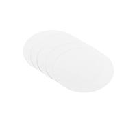 PATIKIL 25pcs Carton Papier Rond à Dessin 200g/m² 7.5cm Blanc | Papier Cartonné Circles Tranches, Papiers Kraft Cartonnette pour Fête Décoration Bricolage Artisanat Arts Peinture Écriture