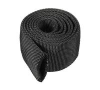 PATIKIL 28 mm ID x 1 mètre Nylon Protection Tuyau Manchon, Câble Couvercle Gaine Protection pour Soudage Tig Torche Hydraulique Tuyau, Noir
