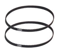 PATIKIL 2pcs 170XL Courroie De Distribution En Caoutchouc 85 Dents Noire