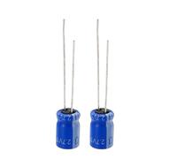 PATIKIL 2Pcs Condensateur Super 2.7V 1F, 0.25 x 0.25 x 0.39 Pouce Condensateurs Super Aluminium Type Bobinage Stockage d'Energie Pour On Board Backup Energy Storage, Bleu