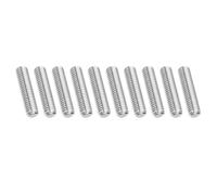 PATIKIL 3/8"-16 UNC Tige Entièrement Filetée en Acier Inoxydable 304, 10Pcs 45mm Longueur Vis Filetée Longue Filetage à Droite Tige Filetée pour Boulons d'Ancrage Colliers Boulons en U