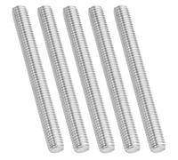 PATIKIL 3/8"-16 UNC Tige Entièrement Filetée en Acier Inoxydable 304, 5Pcs 110mm Longueur Vis Filetée Longue Filetage à Droite Tige Filetée pour Boulons d'Ancrage Colliers Boulons en U