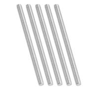 PATIKIL 3/8"-16 UNC Tige Entièrement Filetée en Acier Inoxydable 304, 5Pcs 140mm Longueur Vis Filetée Longue Filetage à Droite Tige Filetée pour Boulons d'Ancrage Colliers Boulons en U