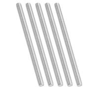 PATIKIL 3/8"-16 UNC Tige Entièrement Filetée en Acier Inoxydable 304, 5Pcs 150mm Longueur Vis Filetée Longue Filetage à Droite Tige Filetée pour Boulons d'Ancrage Colliers Boulons en U