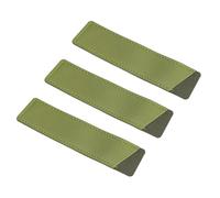 PATIKIL 3 Pack Étui À Stylo en Cuir Étui À Stylo Matcha Green | Unique Porte-Crayon Pour Instrument D'Écriture À Bille Organisateur De Bureau